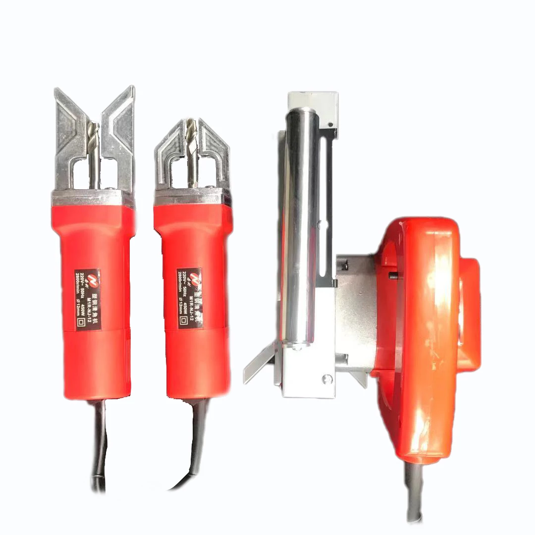 Portable Electrical Pvc corner cleaning tool for windows making machine