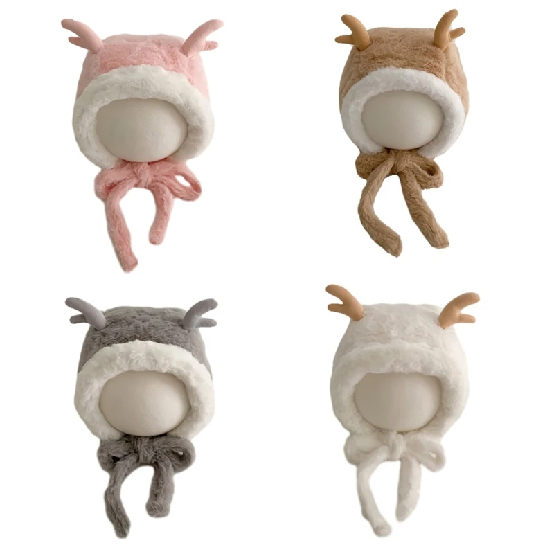 

Soft Baby Bonnet Newborn Infant Baby Beanie Hat Winter Hat Ear Protections Hat for Baby Toddler 6-20 Months
