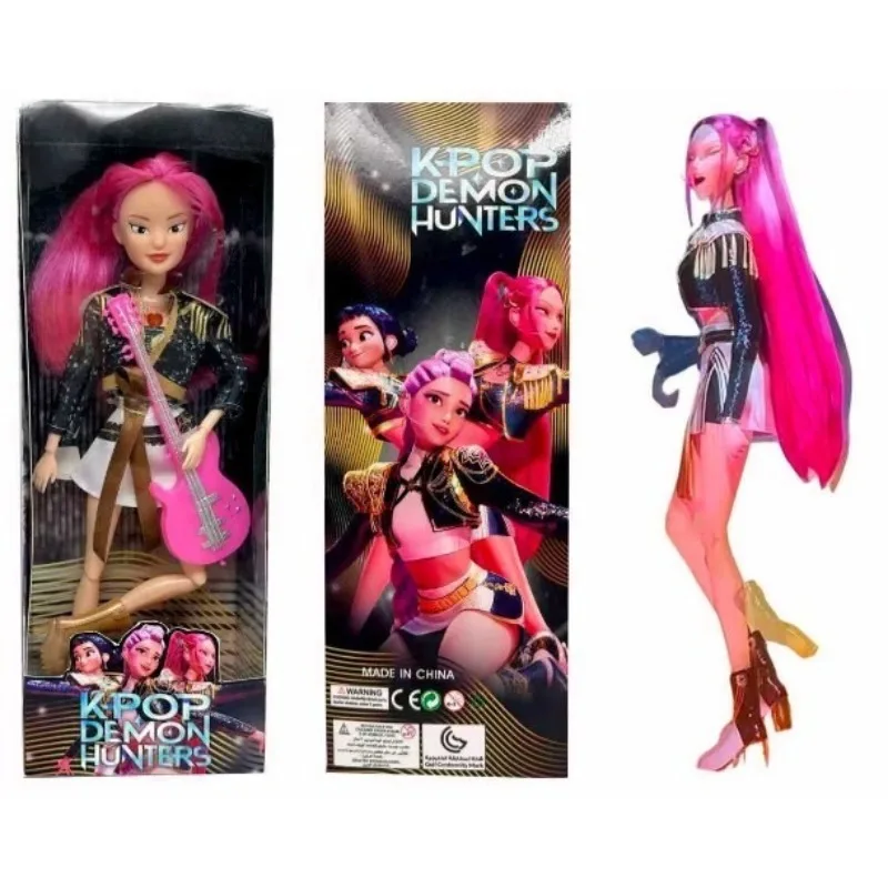 2025 مجموعة كاملة من دمى K-POP الجديدة لصيد الساحرة Lumi È Re Mira Zoe دمى الفينيل التماثيل هدايا عيد الميلاد للأطفال #6