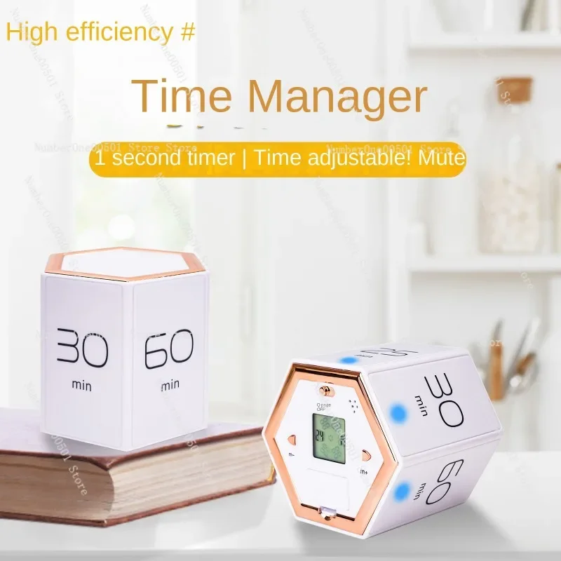 Timer Student Question Multifunctional Self-discipline  Manager Flip Timer