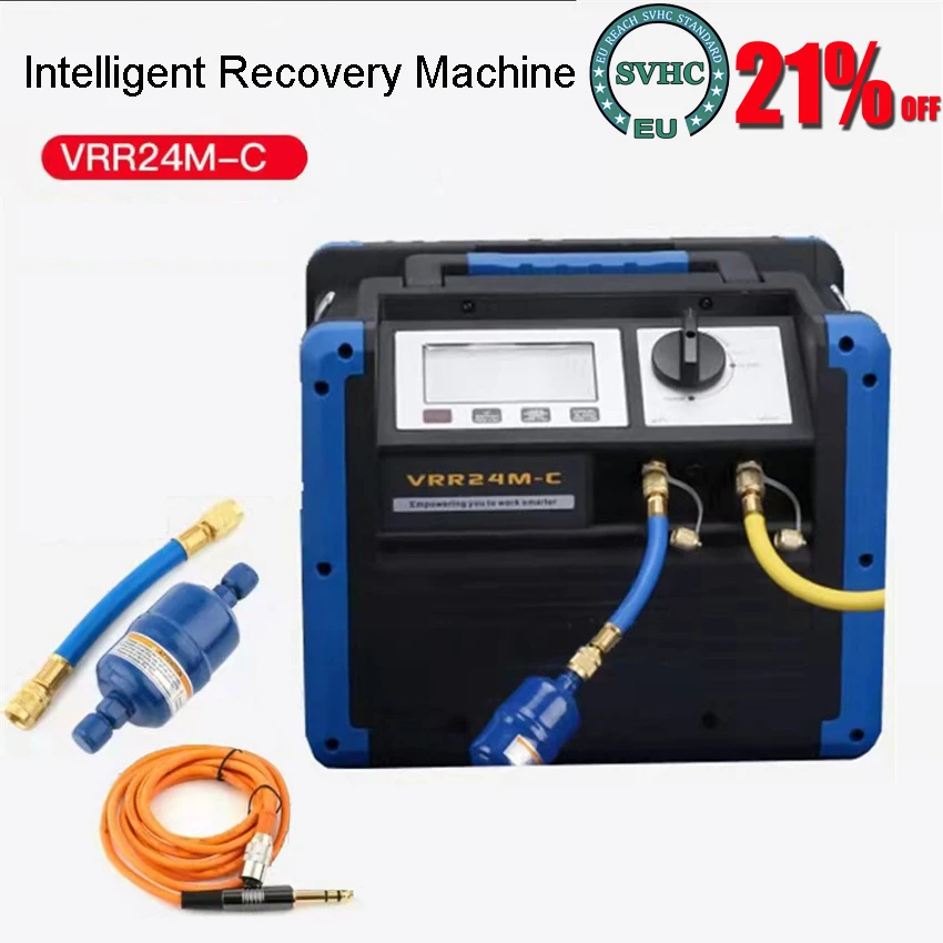 

Refrigerant Recovery Machine Micro Channel Condenser Intelligent Fast Digital Refrigerant Recovery Machine Station 220V