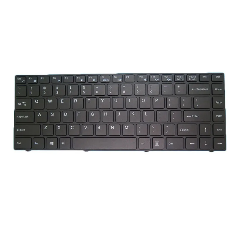 English Keyboard For ENZ R34 DK300H PRIDE-K2119 343000018 LT-14101RHWB/N DK300H PRIDE-K2119 343000018 For DEEQ R34 Black Frame