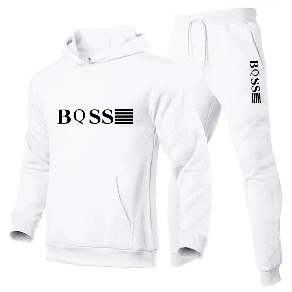 2026 Men's Sports Suits Fashion Tracksuit Women Hoodies + Pants Two Pieces Sets Running Casual Sweatshirts Sweatpants