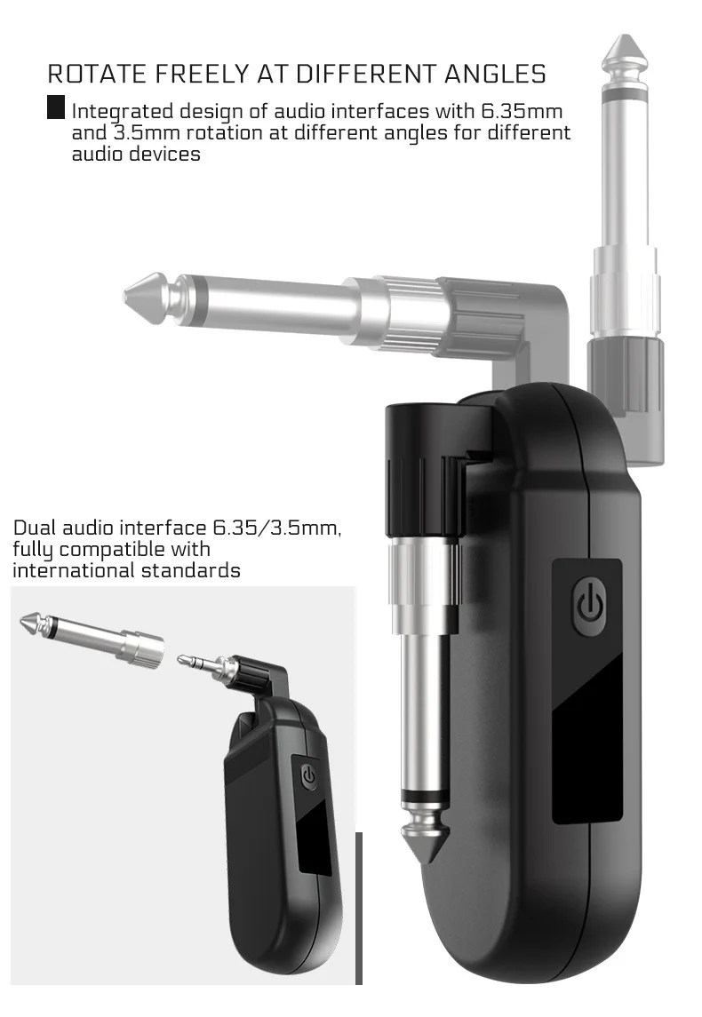 عشرة عناصر TLF Xtuga M-03 الساكسفون ميكروفون الغيتار اللاسلكي كليب الموسيقية UHF Mic ميكروفون لاسلكي أداة #1