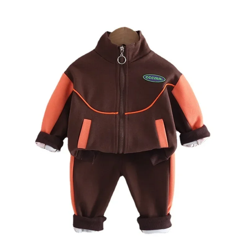 

New Spring Autumn Baby Girls Clothes Children Outfits Boys Jacket Pants 2Pcs/Sets Toddler Casual Cotton Costume Kids Sportswear