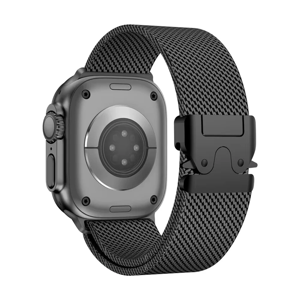 التيتانيوم ميلانو حلقة ل أبل 2026 الترا 3 الفرقة 49 مللي متر 46 مللي متر 45 مللي متر 41 42 مللي متر 44 مللي متر كوريا سوار الأشرطة سلسلة 11 10 9 8 7 6 5 SE