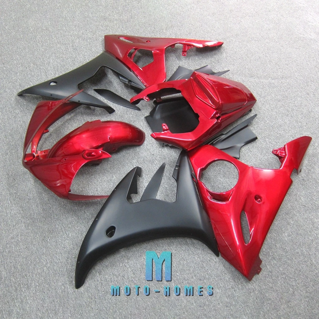 ZXMT Fairings Set for Yamaha YZFR6 2003 2004 Injection Moulded YZF R6 03 04 ABS Motorcycle Fairing kit Red Black
