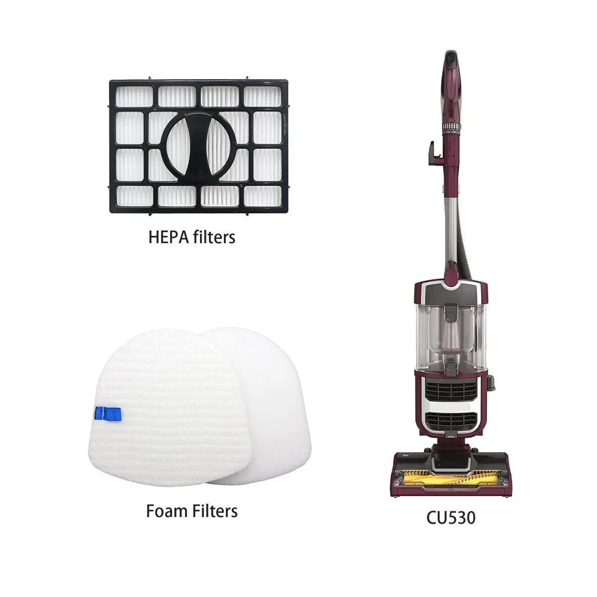 Kehrfilter Vakuumzubehör für ZU560 ZU560C ZU561 ZU562