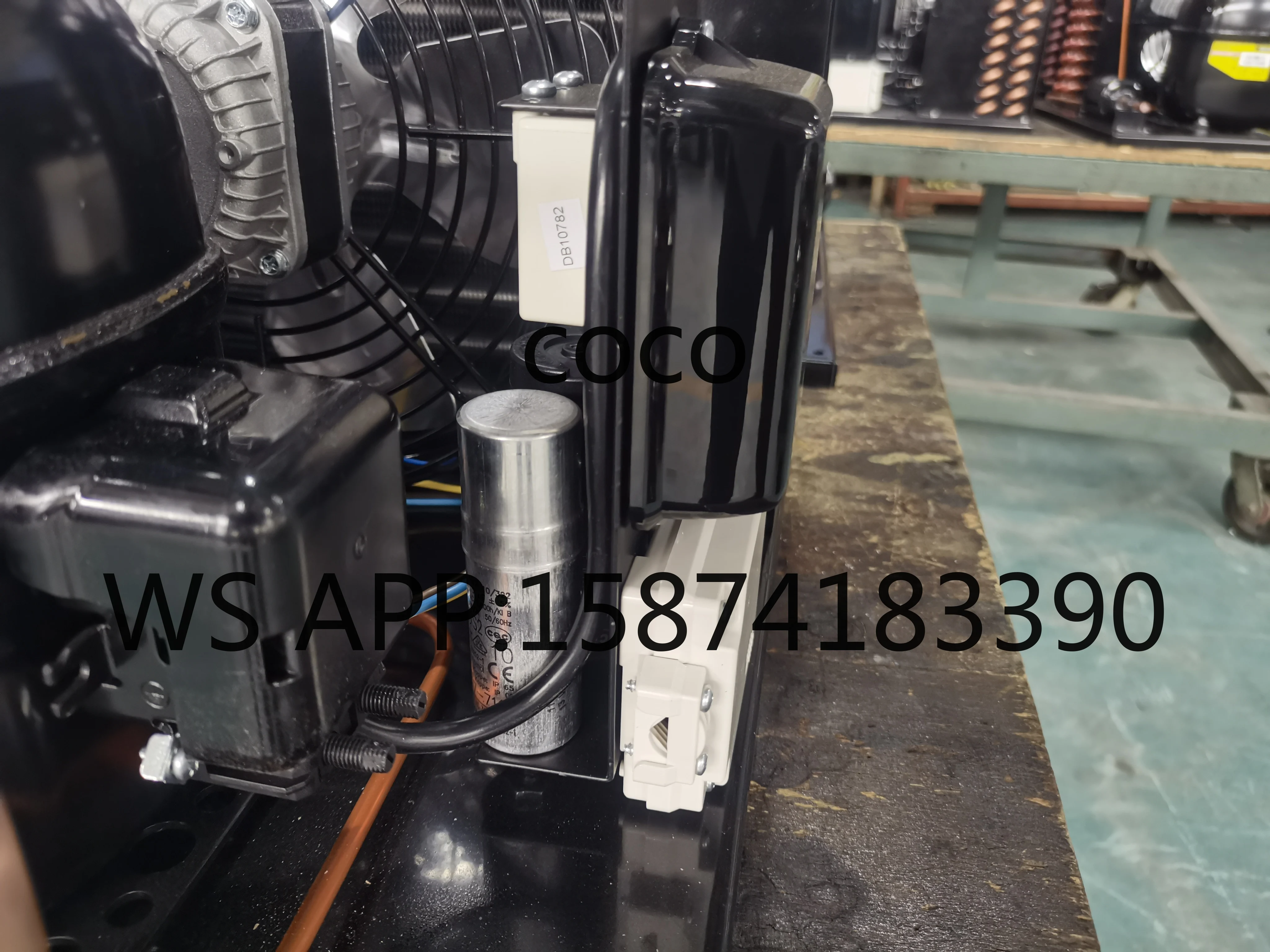 R404A 220V 50HZ 5/6HP Mini Cold Room Refrigeration Unit Secop SC21CL Compressor