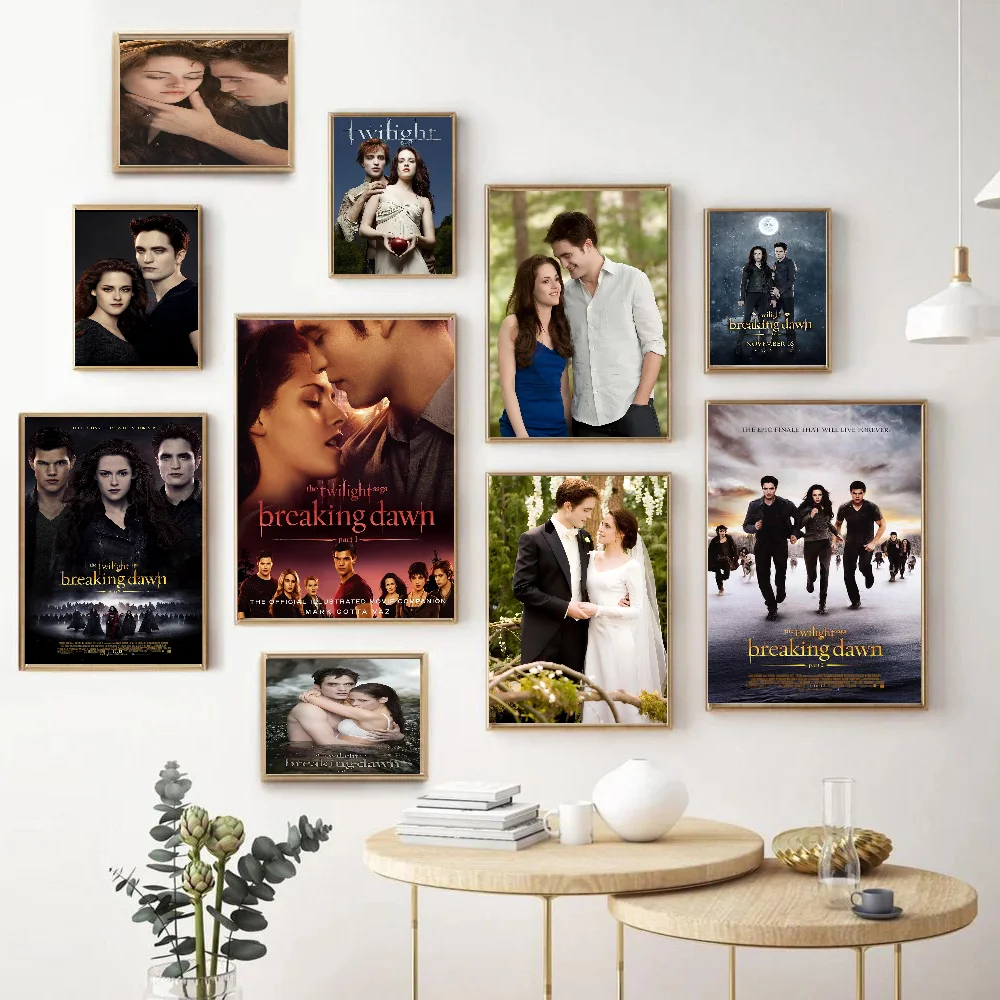 

Movie Twilight Classic Movie Posters Waterproof Paper Sticker Coffee House Bar Decor Art Wall Stickers