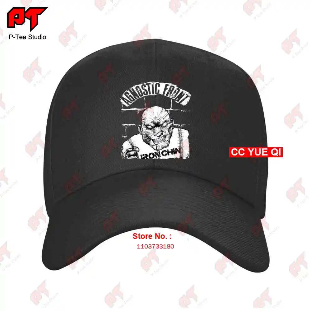 Agnostic Front Hardcore Punk Band Iron Chin Baseball Caps Truck Cap D7RW