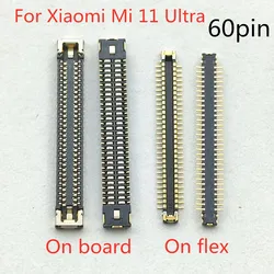 2-10pcs USB Charger Charging Port FPC Connector 60Pin For Xiaomi Mi 11 Ultra Pro M11 Mi11 11Ultra 11pro Plug / 9 SE Pro /10 Lite