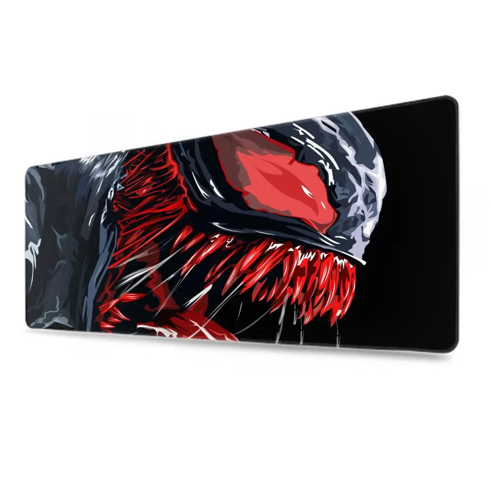 Marvel Venom Large Mouse Pad Office PC HD Anime Game Cabinet Keyboard Mousepad Laptop Gaming Accessories Desk Mat Kawaii Carpet