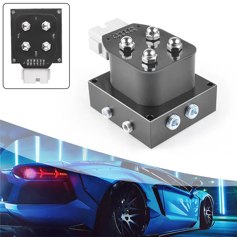 

Durable-12V Solenoid Valve Air Ride Suspension Manifold Valve 0-200Psi Pneumatic Shock Absorber For Auto Fast Control