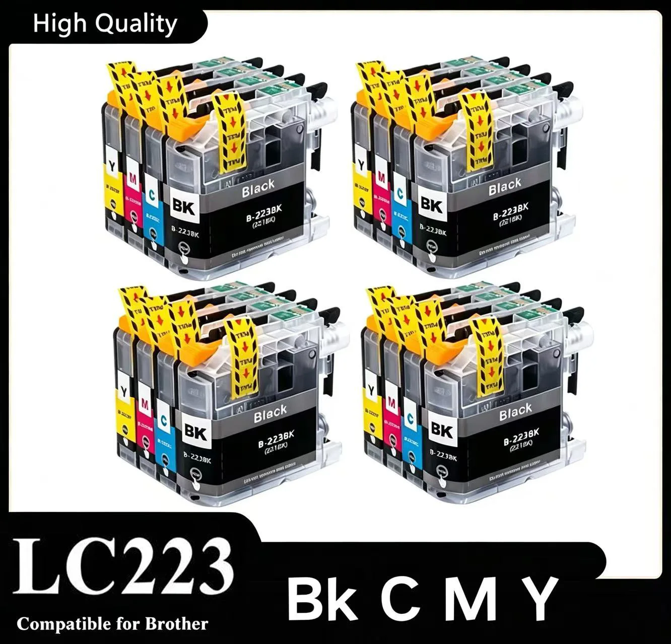 Compatible LC223 LC221 LC 223 for Brother Printer Full Ink Cartridge DCP-J562DW J4120DW MFC-J480DW J680DW J880DW J5320DW
