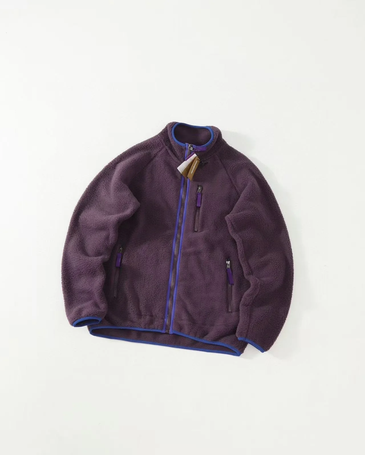 High-quality Autumn and Winter Outdoor Fleece Sheepskin Warm Cardigan Stand-up Collar Jacket for Men and Women in six colors