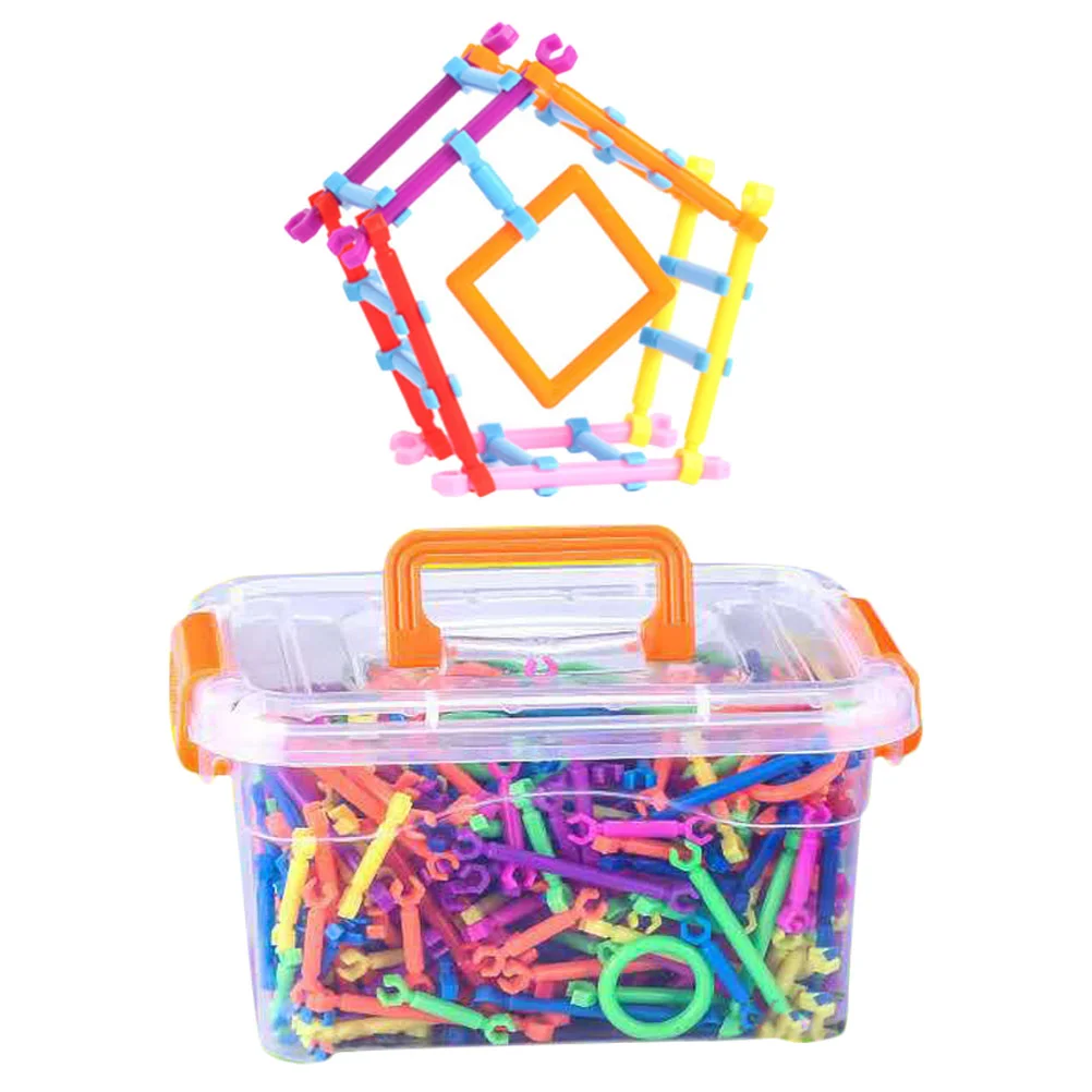 

Building Block Sticks Blocks Colorful Puzzle Wand Storage Educational Toy Child