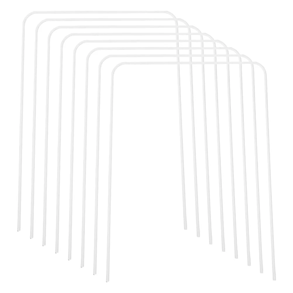 

8 шт. универсальные металлические какетты для газонов, игр на заднем дворе, детали для игры в крокете на открытом воздухе, игра-крокеты, грунтовой шип