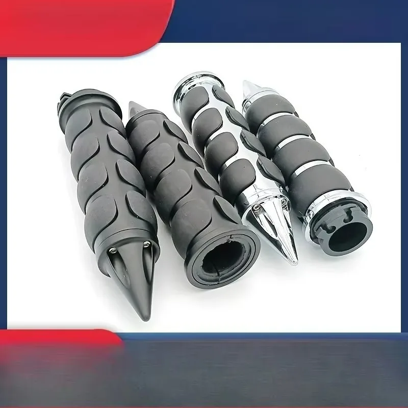 غرامة لدراجات هارلي كاواساكي سوزوكي ياماها كروزر تشوبر مخصص 1 "أو 7/8'' 4-حلقة قبضة اليد المبطنة بالهواء ث/خنق #6