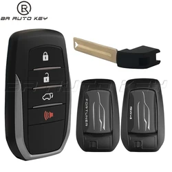 4Buttons Smart Remote Car Key fob for Toyota Fortuner SW4 2015-2019 P/N:61A965-0182 BM1ET BM1EW 312/314MHZ 434MHZ 8A Chip