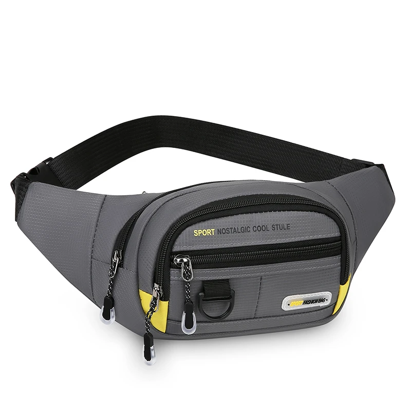 

Multi Functional Men's Chest Bag, Oxford Fabric Waist Bag, Suitable for Sports Waist Bag, Cycling Chest Bag, Daily Shoulder Bag