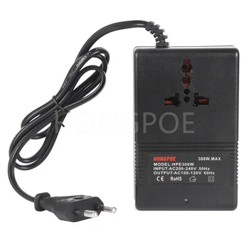 300W Voltage Converter 220V to 110V Transformer Step Down Transformer Voltage Converter Travel Adapter