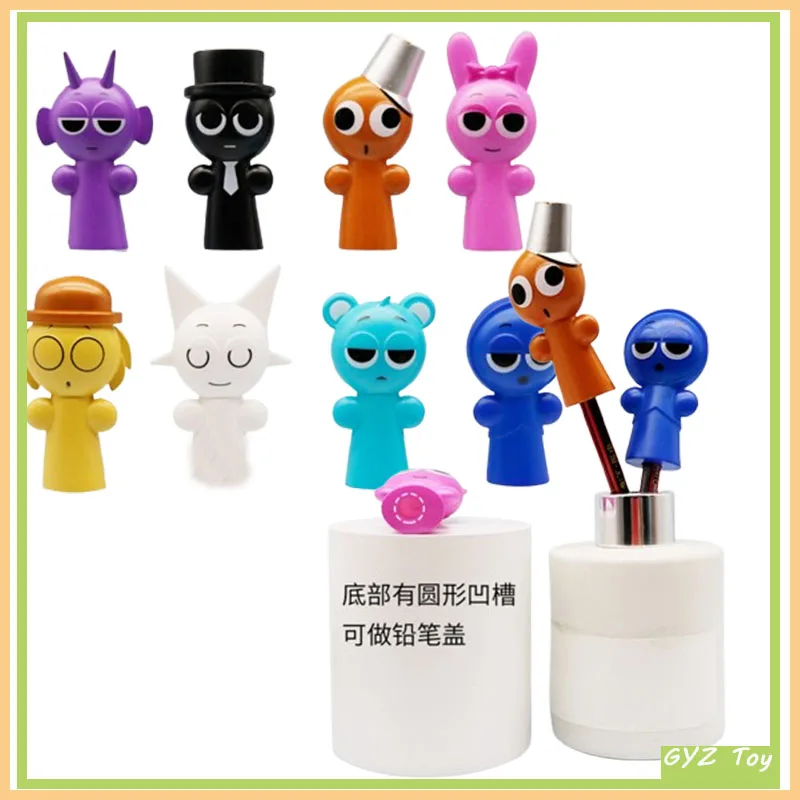 Sprunki Figures Toy Sprunki Figurines Incredibox Figures Wenda Oren Jevin Ornament Pencil Cover Kids Birthday  Gift Custom Toys