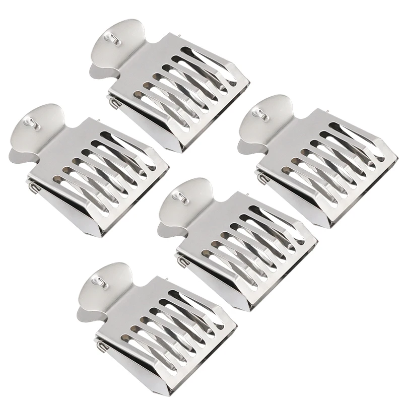 

5PCS Beekeeping Queen Bee Cage Clip Rearing Clips Catcher Cover House Tools Rear Box Cup Cages Metal Bees Supplies Equipments