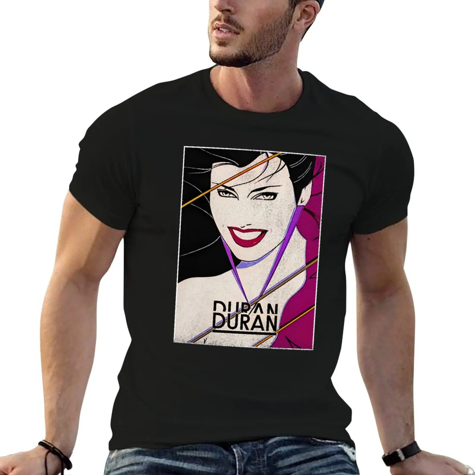 

Футболка Duran Duran, аниме, мужские футболки большого размера, футболка с рисунком