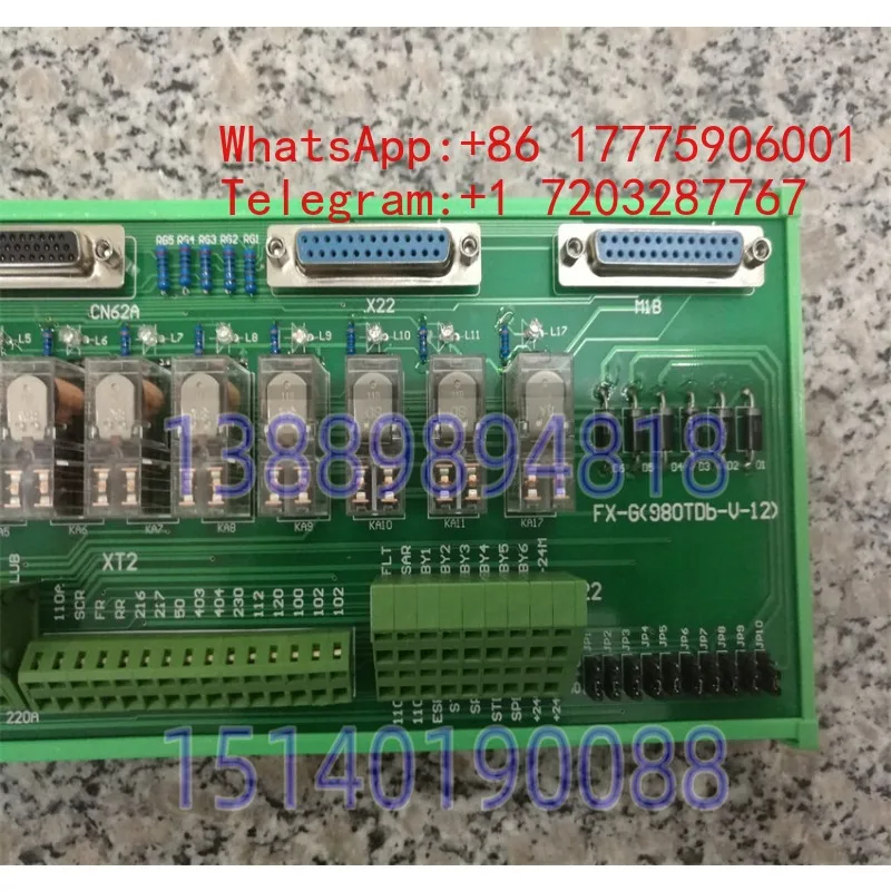 Numerical control machine CAK5085 relay board, relay module FX-G- (980TDB-V-12)