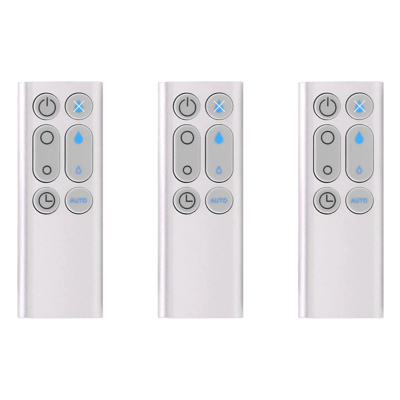 جهاز تحكم عن بعد بديل A76G-3X لمروحة تنقية الهواء Dyson AM10 باللون الفضي