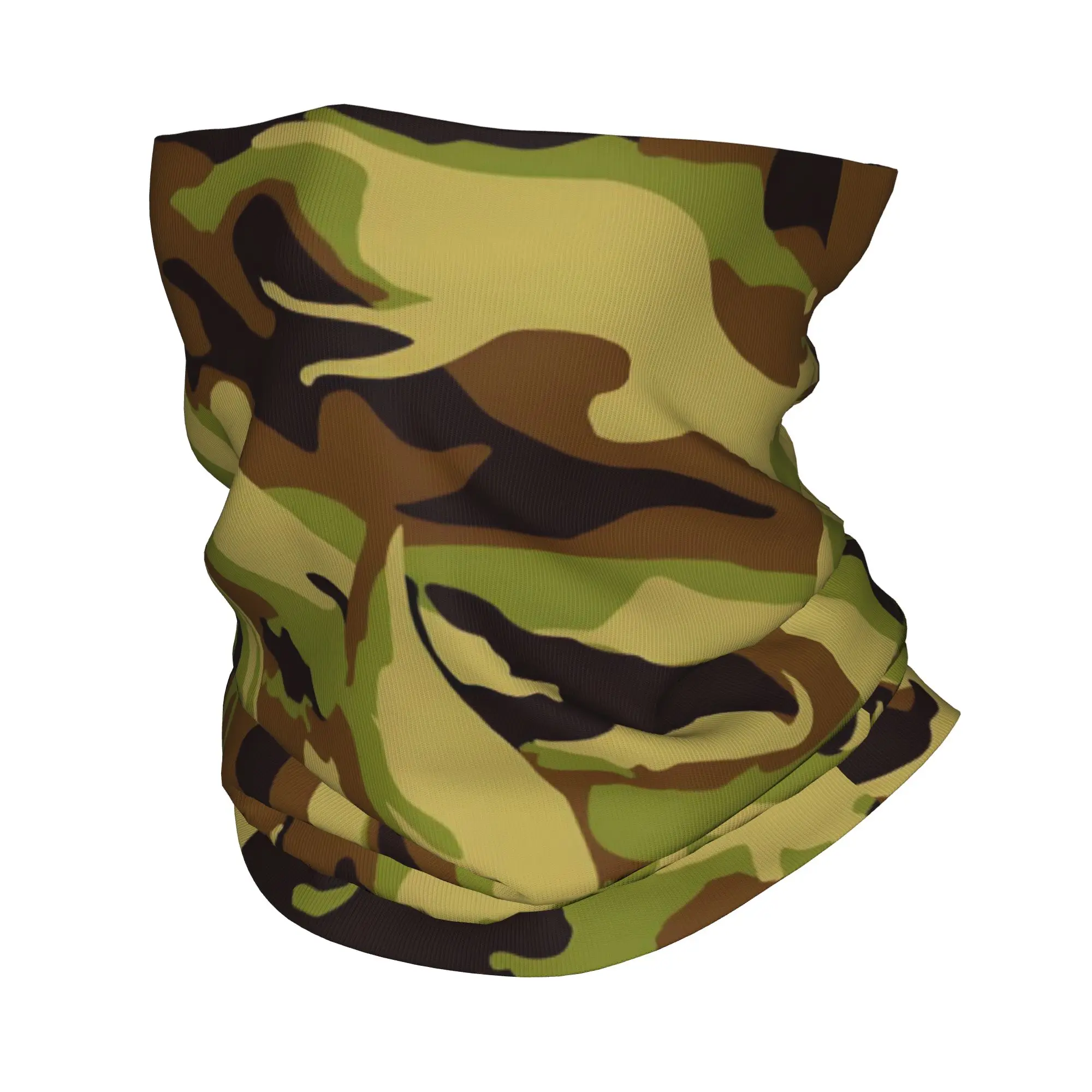 مخصص كامو باندانا الرقبة الجراب الأشعة فوق البنفسجية حماية الوجه وشاح غطاء الرجال النساء التمويه نمط عقال أنبوب بالاكلافا