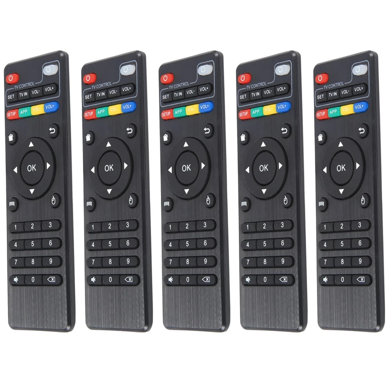 5PCS REMOTE CONTROL MGT MINI Compatible For Avec X96 MINI Easy Install Easy To Use