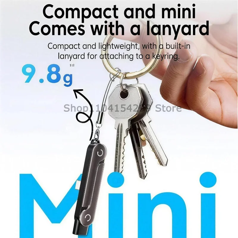 แท่นชาร์จ 240W พร้อมสายชาร์จแบบพับได้ ที่วางโทรศัพท์แบบซ่อนได้ สายชาร์จแบบแบน USB Type C  ขาตั้งสายชาร์จแบบ C
