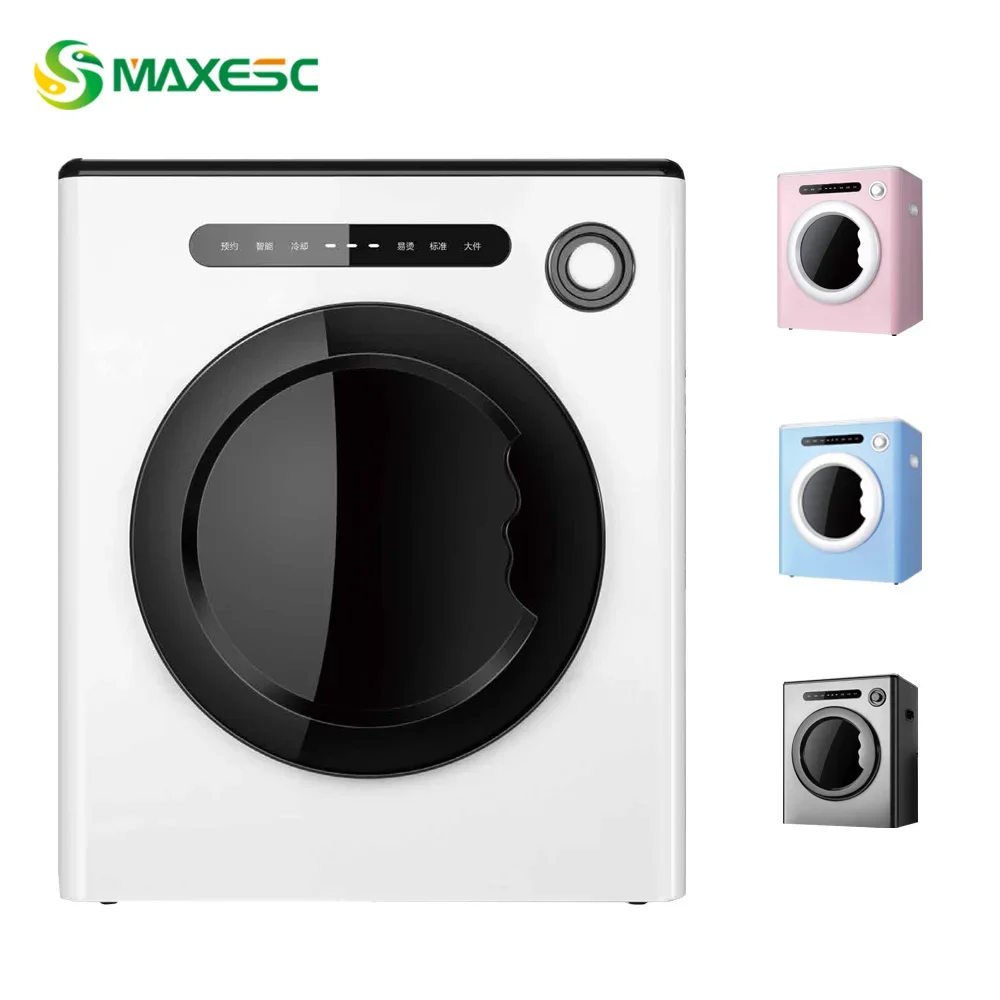 Maxesc OEM ODM Secadora De Ropa 4Kg Household Mini Baby Front Loading Electric Laundry Compact Tumble Clothes Dryer Machine