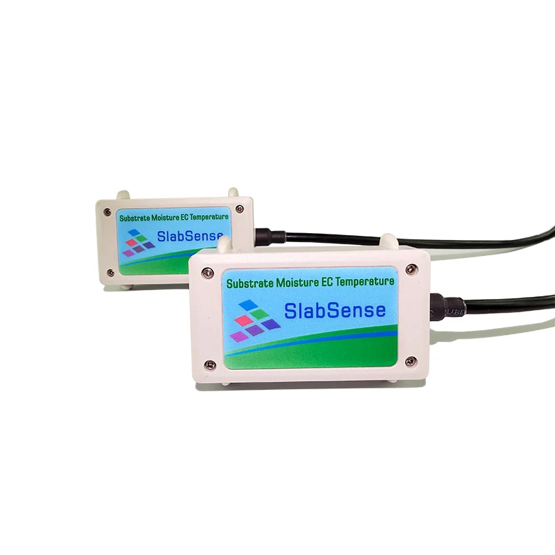 الرطوبة الرطوبة، مستشعر درجة الحرارة EC للزراعة المائية. مستشعر البيت الأخضر. (صوف الصخور، Cocopeat) واجهة SDI12