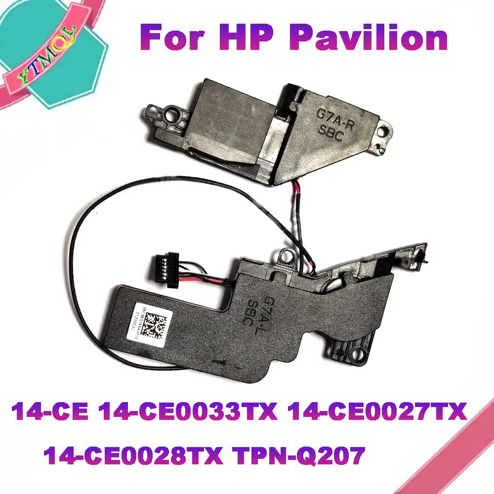 1Pair Original Laptop internal built-in speaker sound for HP Pavilion 14-CE 14-CE0033TX 14-CE0027TX 14-CE0028TX TPN-Q207