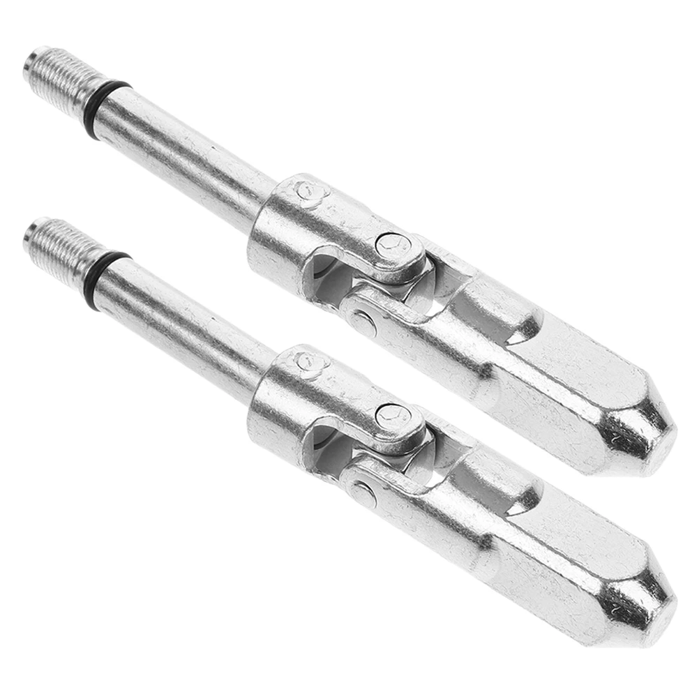 

2pcs Hydraulic Cardan Shaft Heavy Duty Floor Jack Universal Joint For Trailer Jack Handle Replacements Angle Adjustment Drop