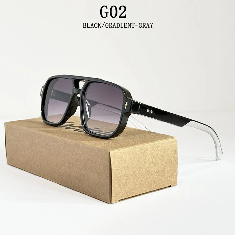 2025 Vintage-Sonnenbrillen für Herren, modische Sonnenbrillen, Oculos-Brillen, Dropshipping, Gafas Lentes Lunette Okulary Zonnebril Occhiali – Detail 2