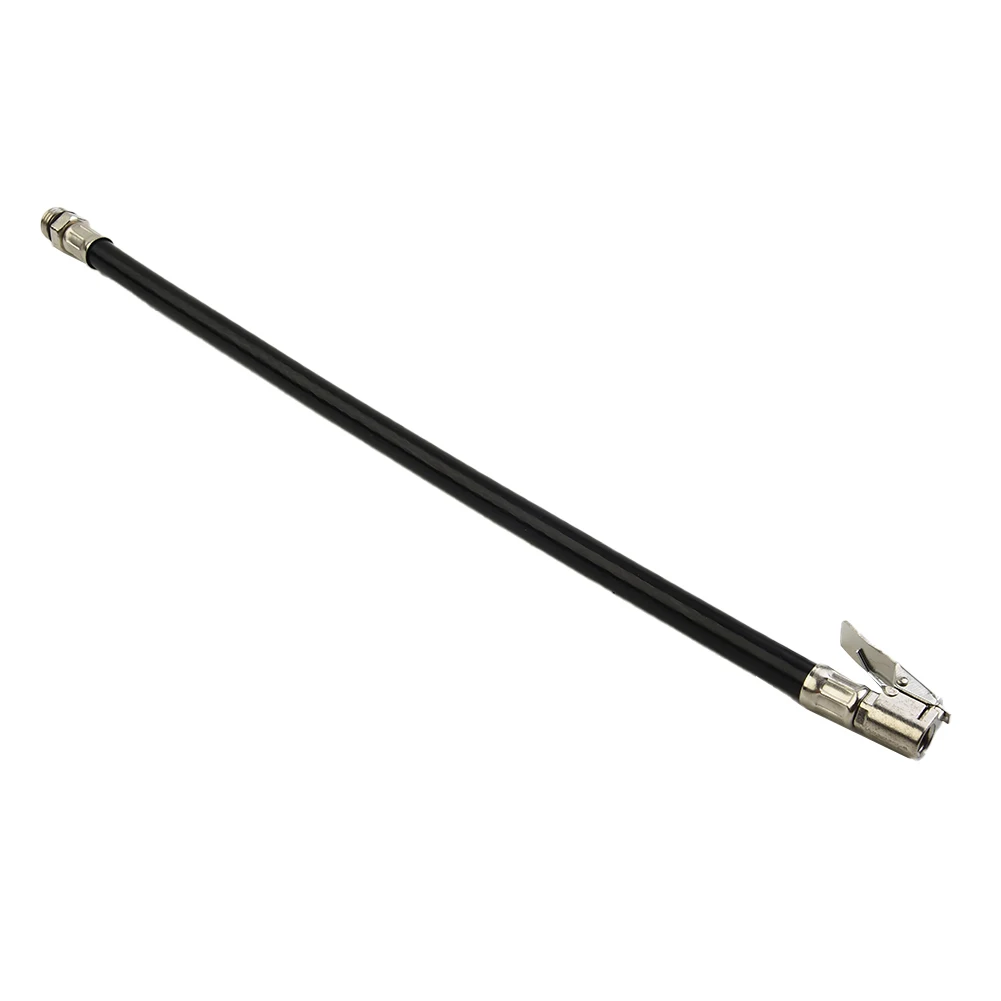 Car Hose for Tire Inflation with Quick-Connect Self-Locking and Compatibility to Common Air Compressor Ports Car