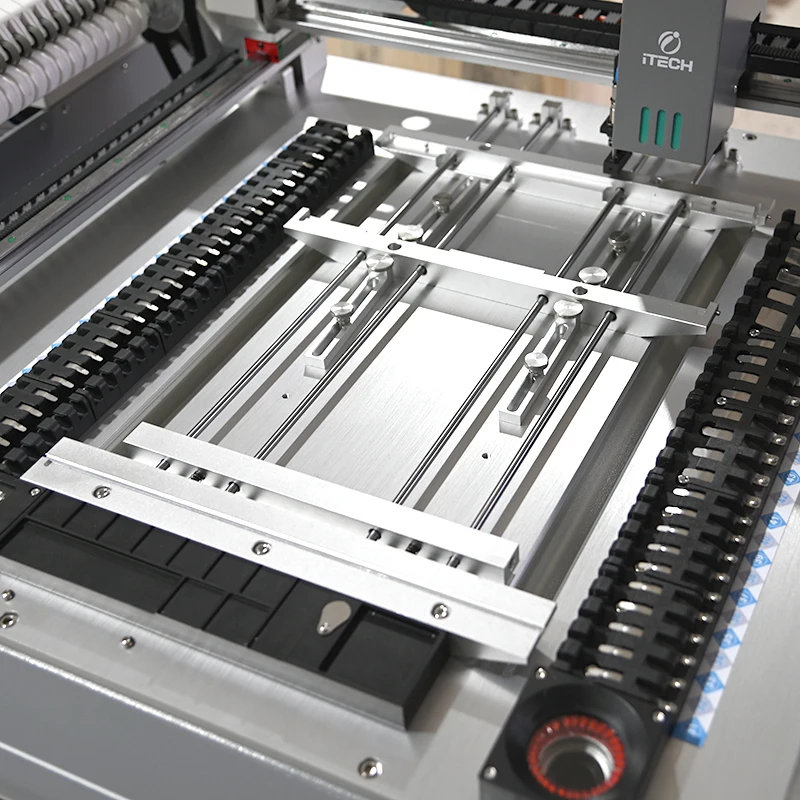 Desktop SMT Pick and Place Machine with Precision Vision System Automatic SMD LED PCB Assembly Mounter view 6
