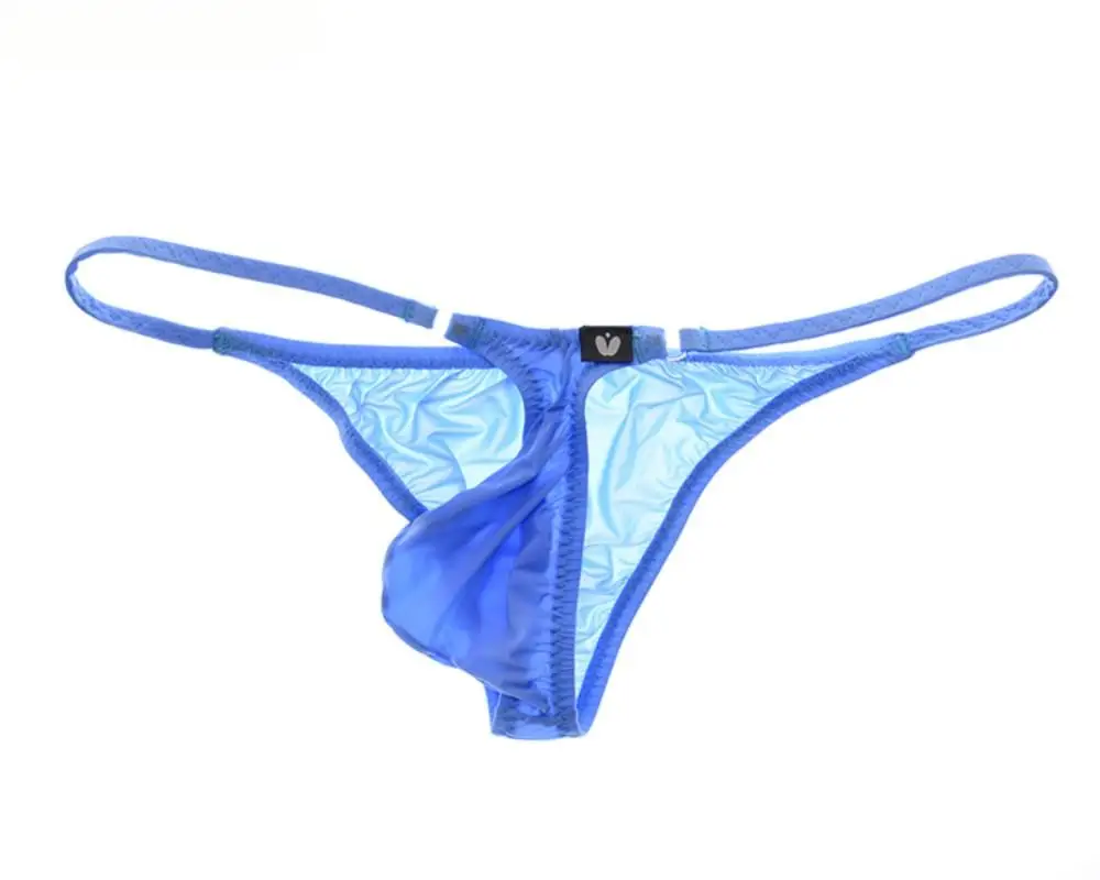 

Тонкие трусики-бикини 80 г, ультратонкие, из ледяного шелка 20D, с полуоткрытыми ягодицами, комфортное нижнее белье