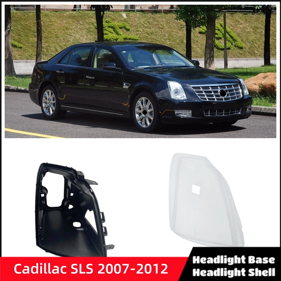 

For Cadillac SLS 2007 2008 2009 2010 2011 2012 Car Accessory Base Head Lamp Shell Rear Lamp Holder Headlights Lamp Cover