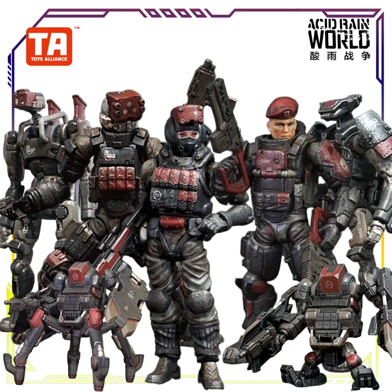 

TOYS ALLIANCE Original Acid Rain War Series 1/18 Stealth Unit Anime Action Figure Model Toys Collectible Model Gifts for Boys