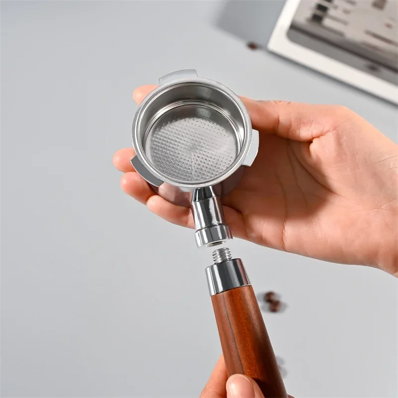 Coffee Bottomless Portafilter 51mm For Homix H11 Oster Cecotec Hibrew 1 2Cup Replacement Filter Basket Espresso Maker Accessorie view 2