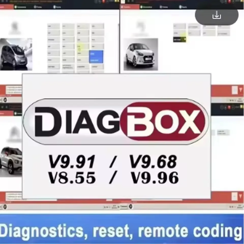 

2026 V9.96 9.91 8.55 9.68 Diagbox Car Diagnosis Software Multi-Language Fully Functional Newest Version for Automotive Repair