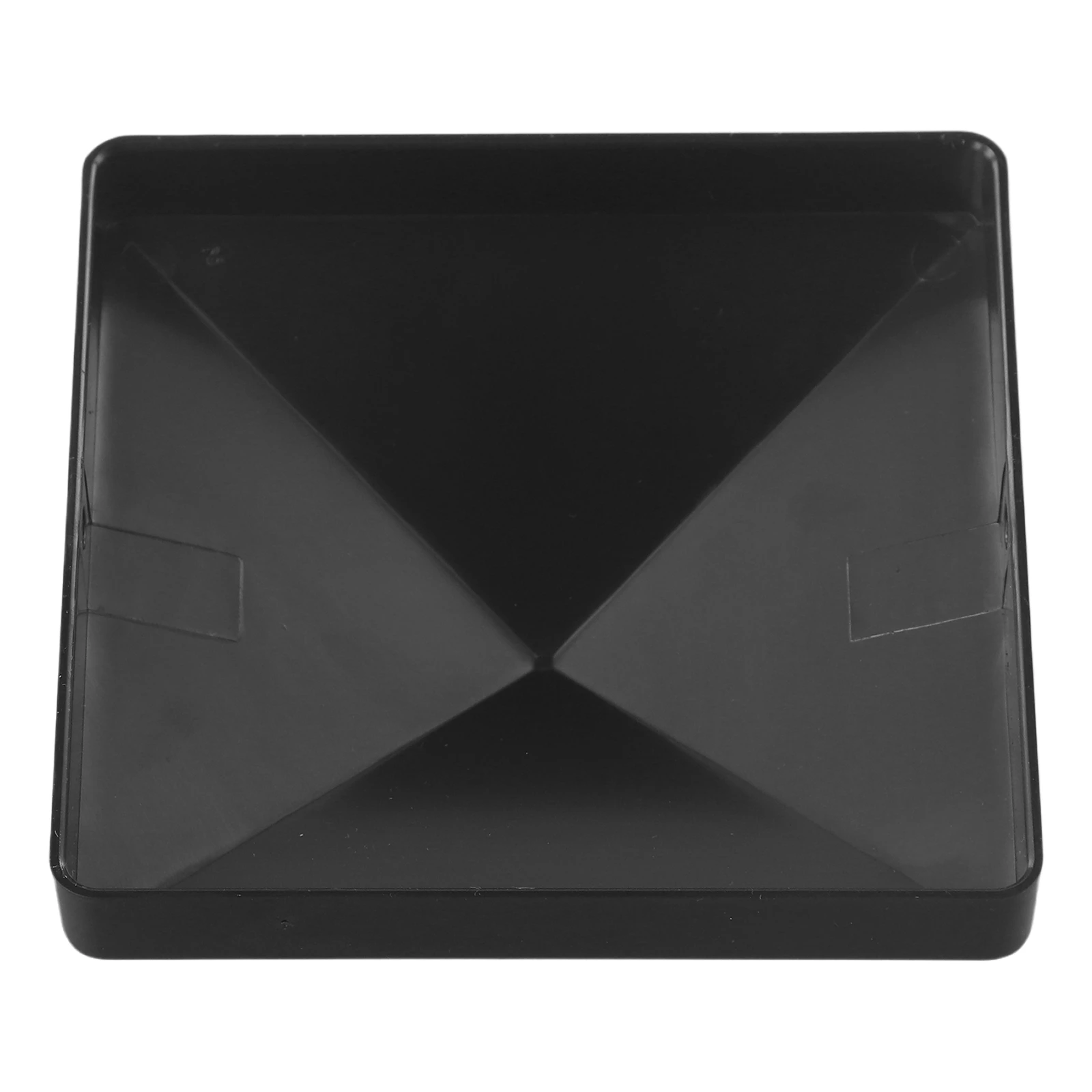 

Fence Post Cap 4x4 inch Plastic Cover for Outdoor Wooden Posts Protecting Against Rain and Sun with Screw Mount Feature