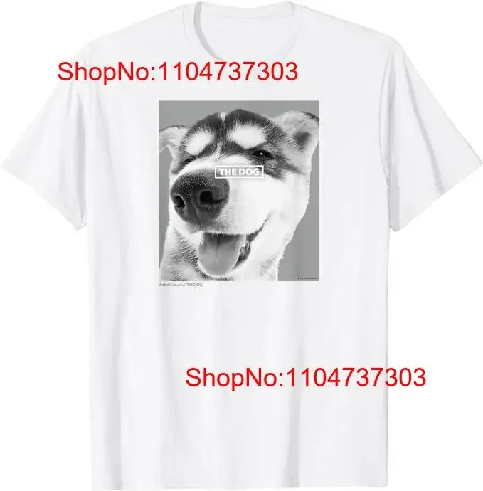 

THE DOG Art T shirt S M L XL 2XL 3XL WM WL Siberian Husky White vintage Washed designer clothes graphic Soft Stylish
