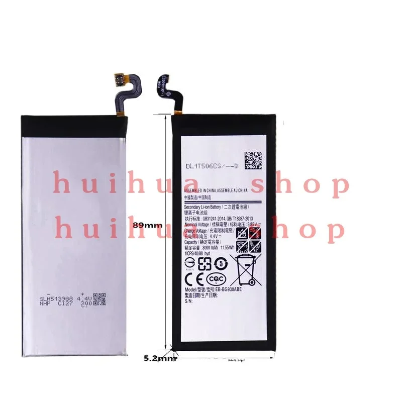 Original Battery EB-BG930ABE 3000mAh Battery for Samsung Galaxy S7 SM-G930F G930FD G930 G930A G930V/T G930FD G9300 +free Tools