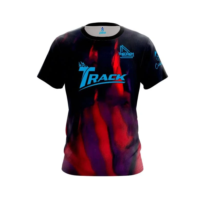 Neues Herren-Bowling-Trikot mit Tornado-Blitz-Druck, Kurzarm, Performance-Sport-T-Shirt, Pro-Bowler-Fan, Casual Streetwear – Detail 14
